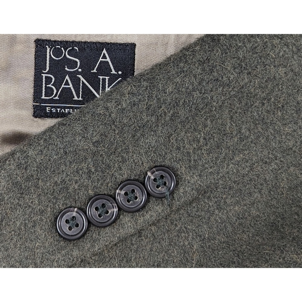 Jos A Bank Gordon OD Green 100% Camel Hair 2 Button Sportcoat Blazer Mens 42R